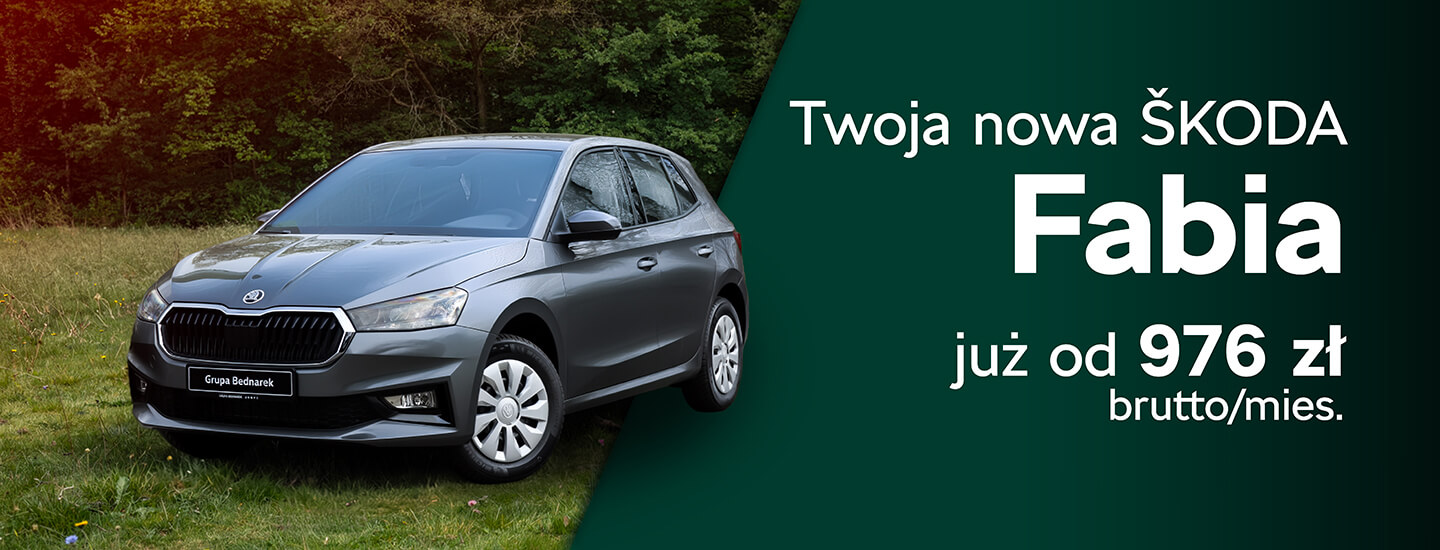 Škoda Fabia w kredycie niskich rat